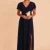 Hannah Empire Dress - Navy -Wedding Dress Store navy hannah bridesmaid dress 04