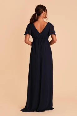 Hannah Empire Dress - Navy 16 Hannah Empire Dress - Navy -Wedding Dress Store navy hannah bridesmaid dress 05