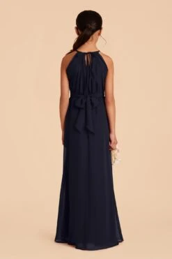 Sienna Junior Dress - Navy -Wedding Dress Store navy sienna junior bridesmaid dress 04