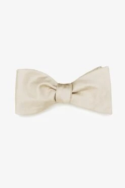 Daniel Bow Tie - Neutral Champagne