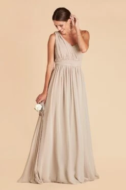 Grace Convertible Dress - Neutral Champagne -Wedding Dress Store neutral champagne grace convertible bridesmaid dress 04
