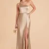 Kensie Shiny Satin Dress - Neutral Champagne -Wedding Dress Store neutral champagne kensie satin bridesmaid dress 01 a5e385c7 41d7 4410 9819 5b1749cfddb7