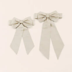 Liz Flower Girl Sash - Neutral Champagne -Wedding Dress Store neutral champagne liz flower girl sash 01 0afeadc9 47f8 441f bc41 e28fd950dd43
