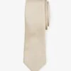 Simon Necktie - Neutral Champagne -Wedding Dress Store neutral champagne simon necktie groomsmen accessories 03