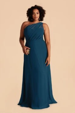 Kira Dress - Ocean Blue 25 Kira Dress - Ocean Blue -Wedding Dress Store ocean blue plus size convertible bridesmaid dress 02