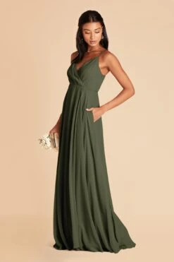 Kaia Dress - Olive 12 Kaia Dress - Olive -Wedding Dress Store olive kaia bridesmaid dress 03