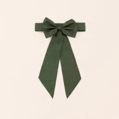 Liz Flower Girl Sash - Olive