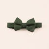 Sadie Dog Bow Tie Collar - Olive -Wedding Dress Store olive sadie dog bow tie collar 02 43ead616 674b 457b 9983 9aad1c9fc59d
