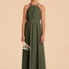Sienna Junior Dress - Olive -Wedding Dress Store olive sienna junior bridesmaid dress 01