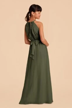 Sienna Junior Dress - Olive 11 Sienna Junior Dress - Olive -Wedding Dress Store olive sienna junior bridesmaid dress 05