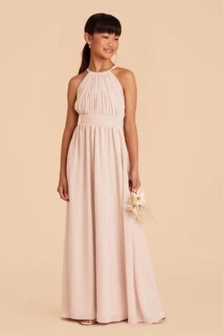 Sienna Junior Dress - Pale Blush