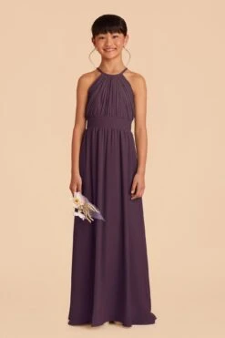 Sienna Junior Dress - Plum