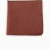 Didi Pocket Square - Rust -Wedding Dress Store rust didi pocket square groomsmen accessories 01
