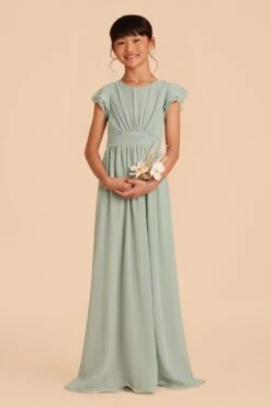 Celine Junior Dress - Sage