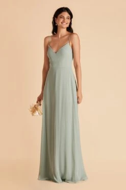 Devin Convertible Dress - Sage -Wedding Dress Store sage devin convertible chiffon bridesmaid dress 05