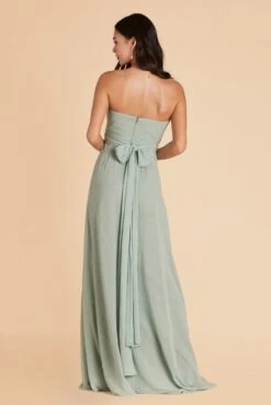 Grace Convertible Dress - Sage -Wedding Dress Store sage grace convertible chiffon bridesmaid dress 01