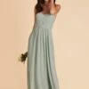Grace Convertible Dress - Sage -Wedding Dress Store sage grace convertible chiffon bridesmaid dress 03