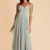 Kaia Dress - Sage 1 Kaia Dress - Sage -Wedding Dress Store sage kaia chiffon bridesmaid dress 03