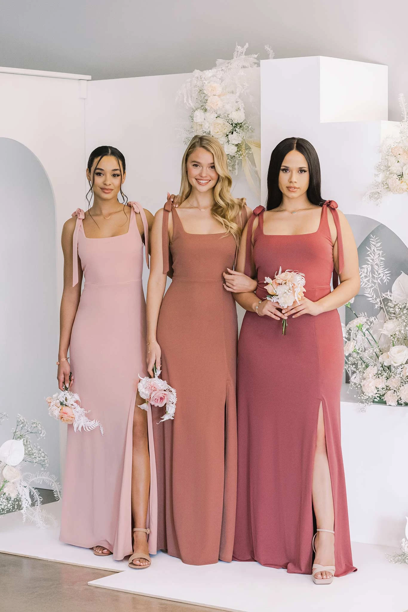 Alex Convertible Dress - Dusty Rose 4 Alex Convertible Dress - Dusty Rose - Image 2