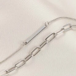 Jagger Bracelet Set - Silver -Wedding Dress Store silver jagger bracelet set accessories 01