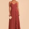 Theresa Chiffon Dress - Spice -Wedding Dress Store spice theresa convertible slit bridesmaid dress 01