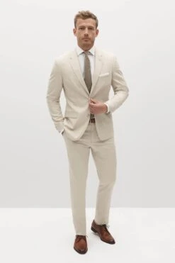 Tan Suit Pants By SuitShop