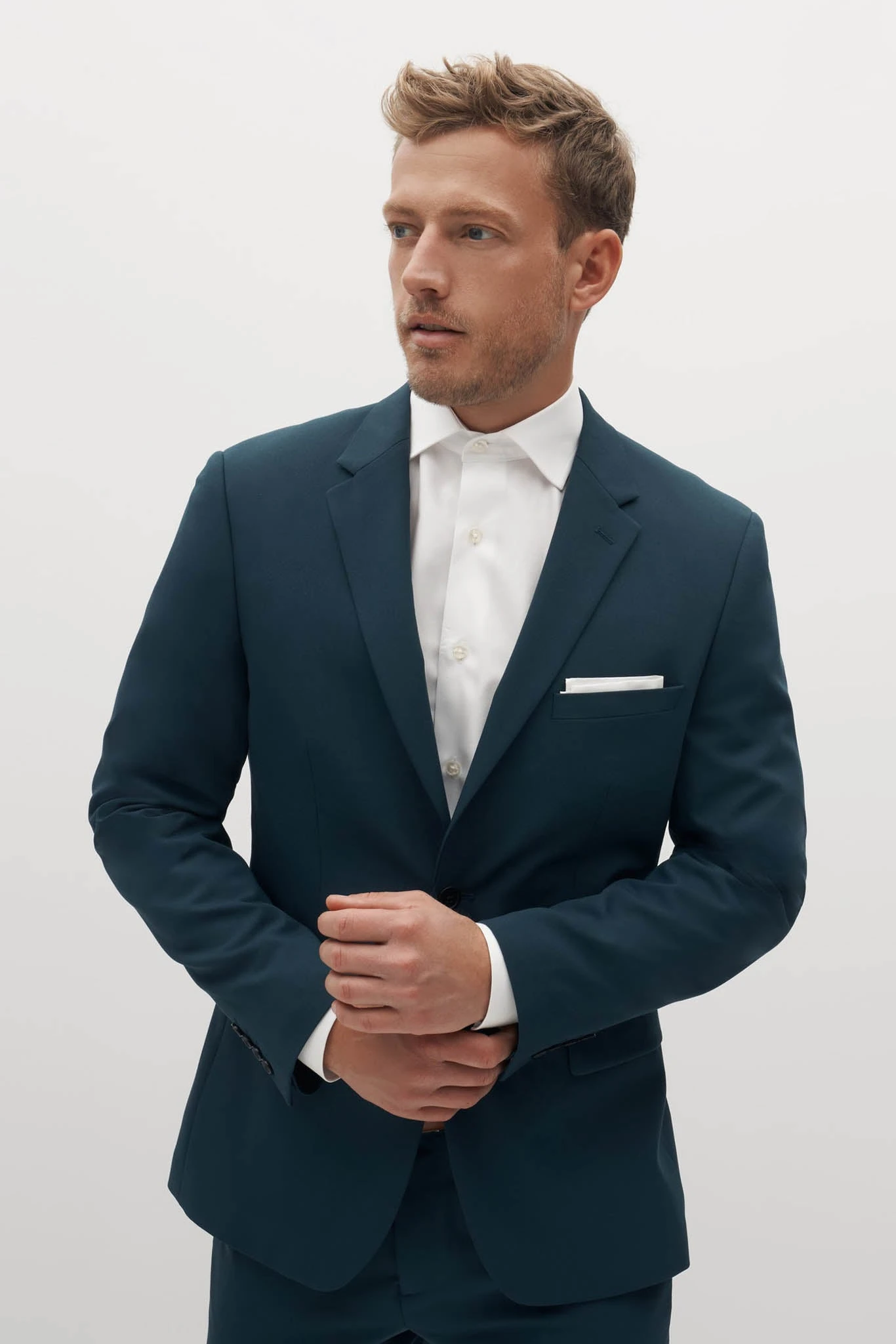 Teal Suit Jacket By SuitShop 3 Teal Suit Jacket By SuitShop