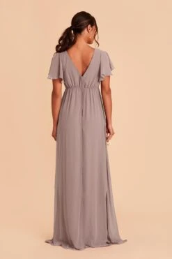 Hannah Empire Dress - Toffee 14 Hannah Empire Dress - Toffee -Wedding Dress Store toffee hannah bridesmaid dress 04