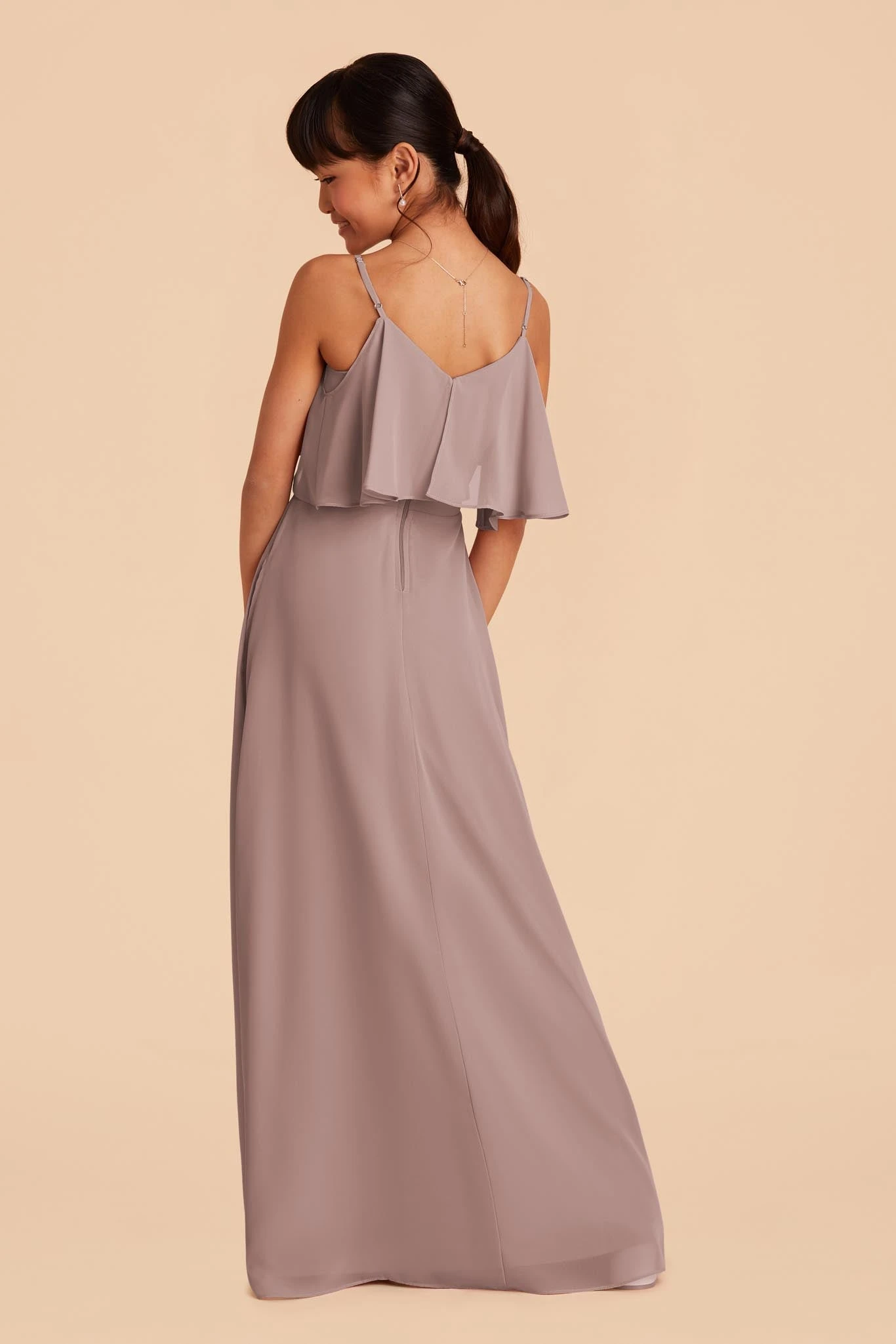 Janie Convertible Junior Dress - Toffee 7 Janie Convertible Junior Dress - Toffee - Image 5