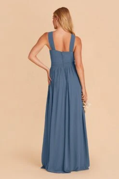 Kiko Chiffon Dress - Twilight -Wedding Dress Store twilight kiko slit bridesmaid dress 04